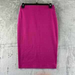 Body Central Pencil Skirt Women's M Pink Knee Length